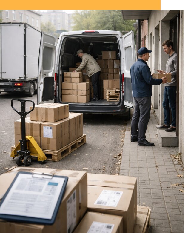 Доставка грузов от двери до двери с таможней от 45567 руб.
