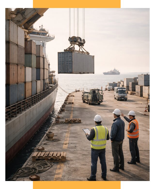 Морские перевозки грузов по миру от 45567 р. | СетСервис-Грь