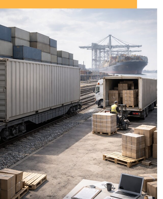 Мультимодальные перевозки грузов по миру от 45567 руб