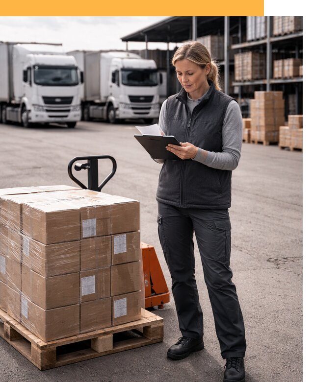 Доставка грузов из Европы к дверям клиента от 12151 руб