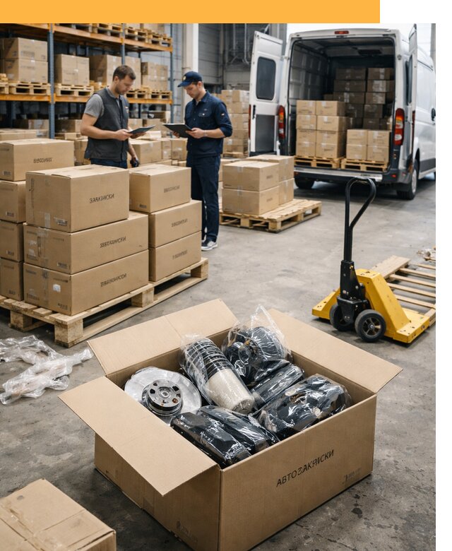 Доставка автозапчастей из Европы от 12658 руб быстро и надёжно