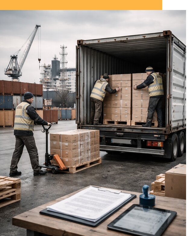 Доставка грузов из Латвии от 25315 руб, морская, авто, авиа