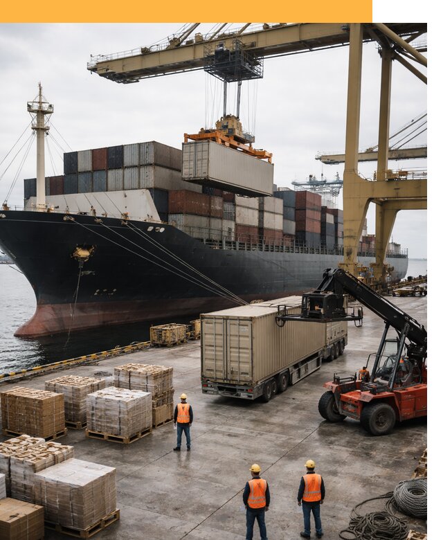 Морские перевозки из Индии: доставка FCL/LCL, таможня от 121512