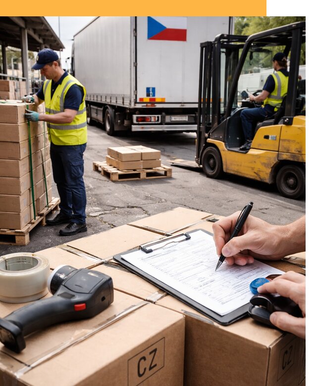 Доставка грузов в Чехию от 35441 руб, международные перевозки