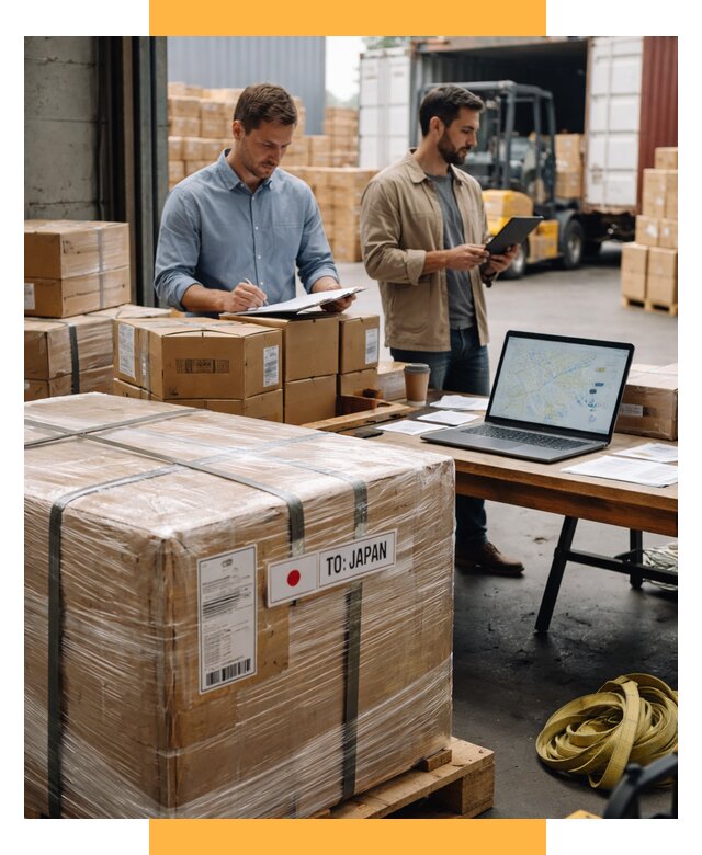 Доставка грузов в Японию от 25315 р., логистика СетСервис-Грь