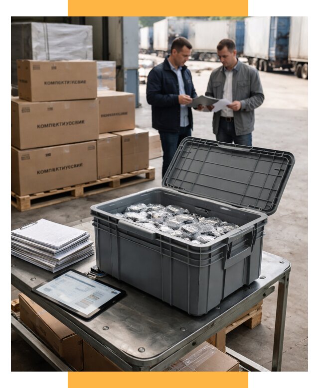 Перевозка комплектующих из Китая от 6582 р. | СетСервис-Грь