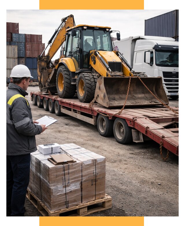 Международная перевозка спецтехники от 45567 р., СетСервис-Грь