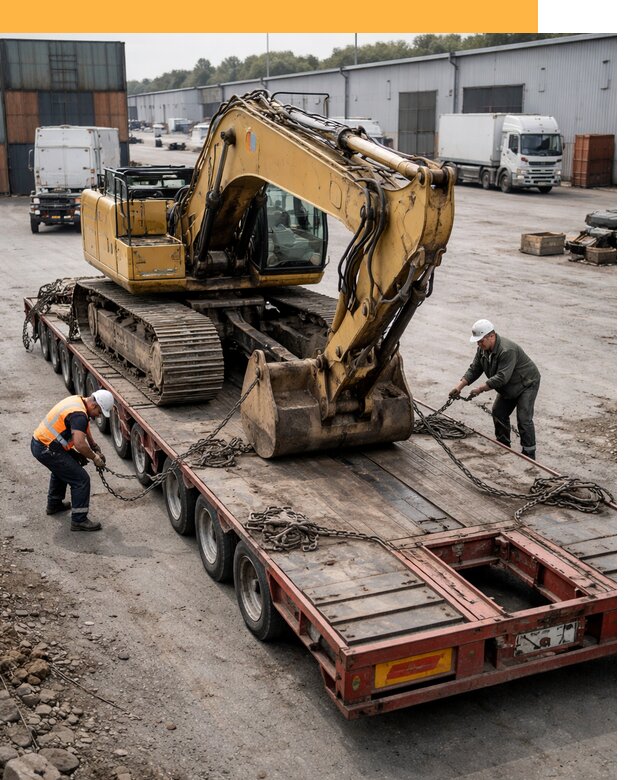 Перевозка спецтехники по России и миру от 45567 руб