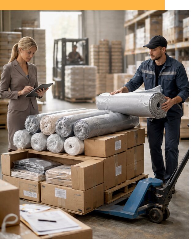 Перевозка текстиля по миру от 15189 руб. с таможней и страхованием