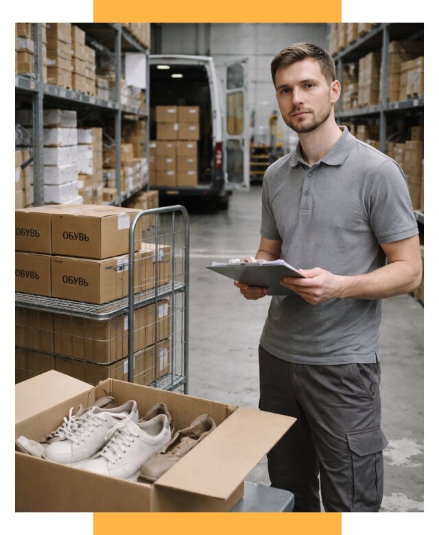 Доставка обуви из Китая и Турции от 4557 р. СетСервис-Грь