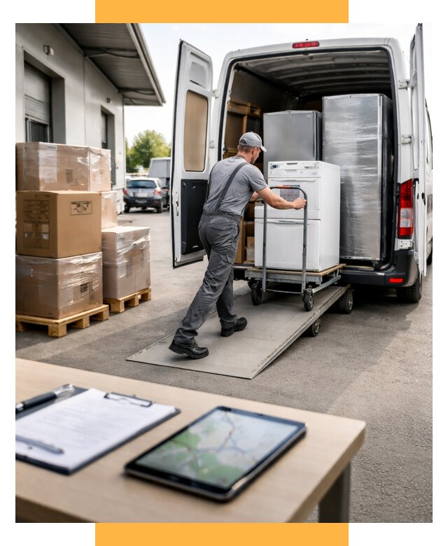 Перевозка бытовой техники от 6582 р. - логистика СетСервис-Грь