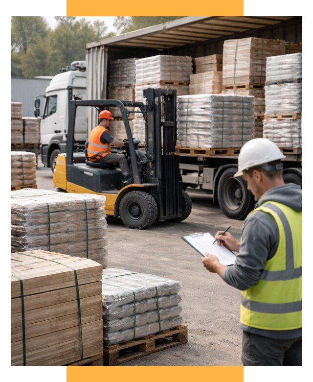 Перевозка строительных материалов от 5569 р. | СетСервис-Грь