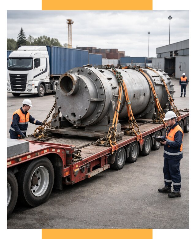 Перевозка тяжеловесных грузов под ключ от 151890 р. | СетСервис-Грь