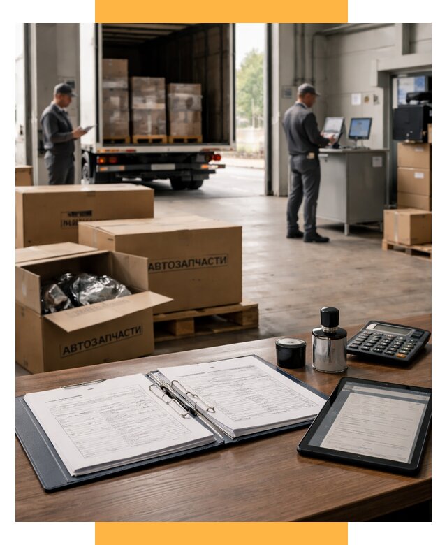 Таможенное оформление автозапчастей под ключ от 8607 р., СетСервис-Грь