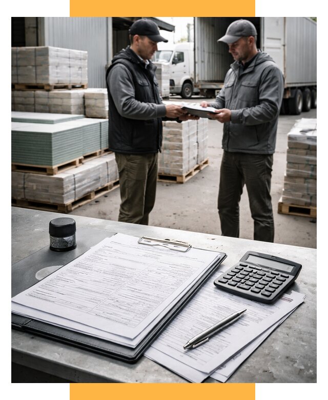 Таможенное оформление стройматериалов от 8607 р. | СетСервис-Грь